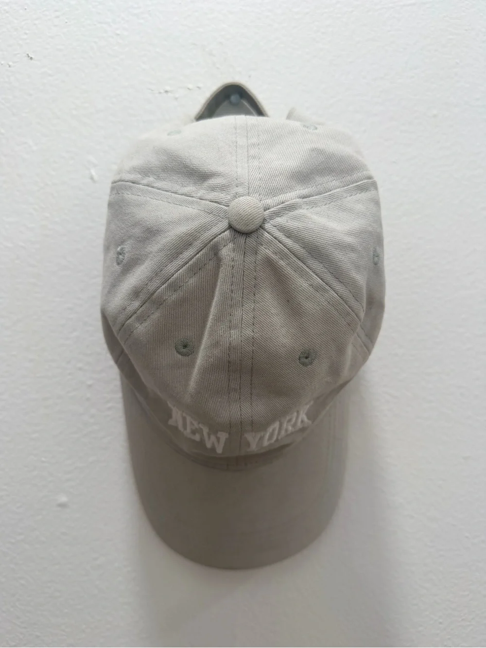 Anine Bing NEW YORK Embroidered baseball cap